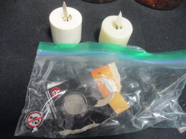 Decorative Metal Candle Lanterns (2-9") & 2 Tealight Holders - 3