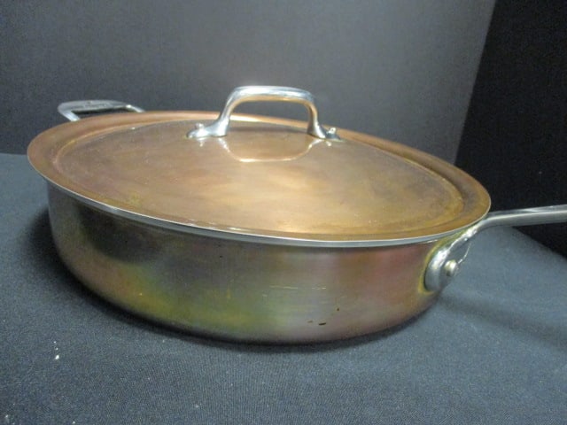 All Clad 5 Piece Copper Core 5 Ply Stainless Steel Cookware - 6