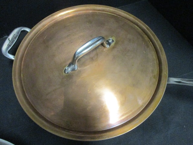 All Clad 5 Piece Copper Core 5 Ply Stainless Steel Cookware - 7