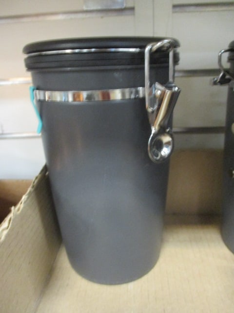 Stainless Steel Storage Canister (Lot of 4) & Coffee Gator Containers - 5