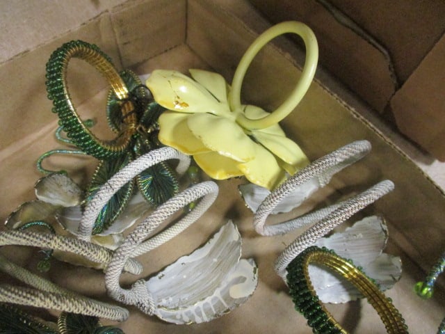 Decorative Napkin Rings Grouping - 3