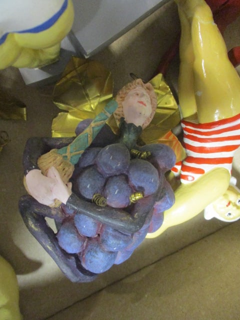 Bathing Beauty Figurines (3) & Tutti Frutti Fairy Ornaments (4) - 4