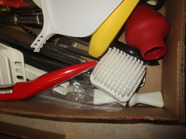 Wood Rolling Pin, Serving Tongs, etc. - 3