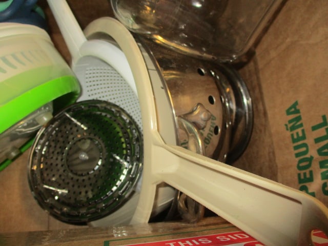 Colanders, Salad Spinner, Storage Jar, etc. - 3