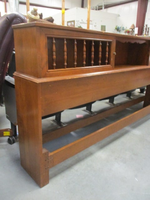 Ethan Allen by Baumritter Wood King Size Storage Headboard - 2