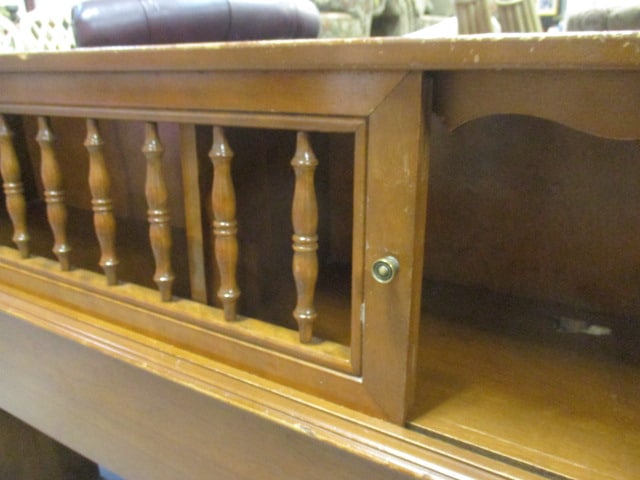 Ethan Allen by Baumritter Wood King Size Storage Headboard - 5