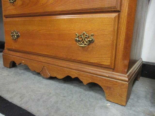 Kincaid Solid Oak 3 Over 2 Chest - 7