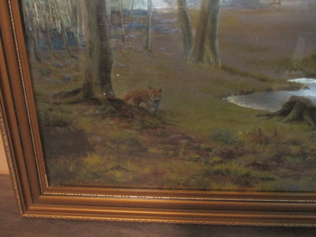 Roy Lutner Framed Foil Lithograph - 4