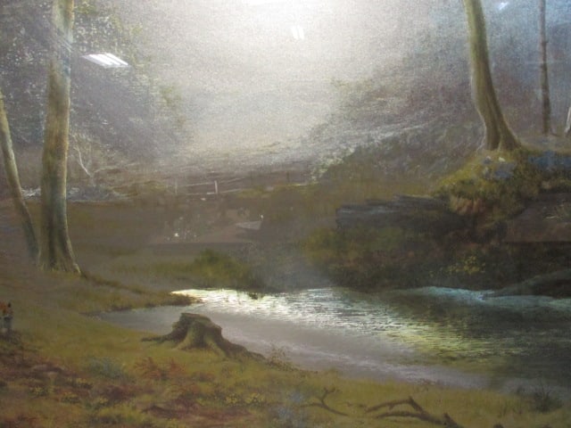 Roy Lutner Framed Foil Lithograph - 6