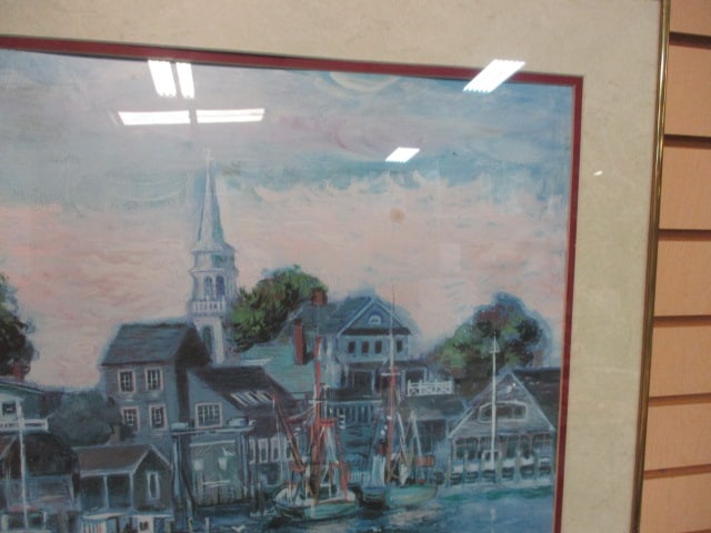 David Zwillinger F/M Harborscape Print (New England) - 2