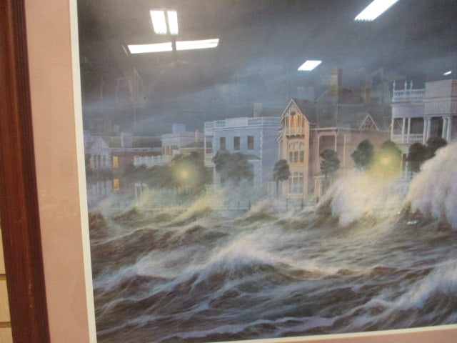Jim Booth 'After the Storm' F/M Charleston Print 1990 - 2