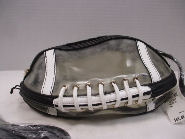PurseN Touchdown Messenger Bag Football Shaped Purse - 4
