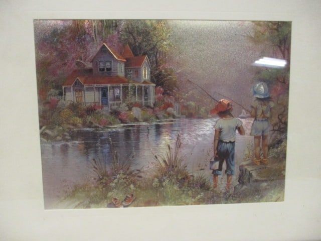 3D Framed Foil Art Wall Art (Lot of 2) - 2