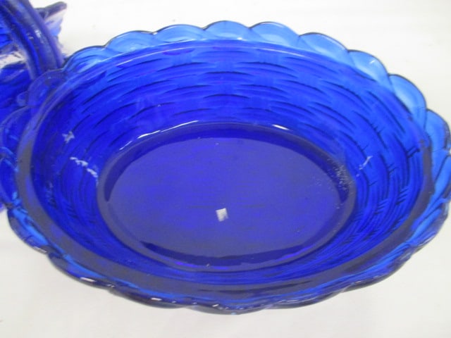 Cobalt Blue Large Hen on Nest Covered Dish - 5