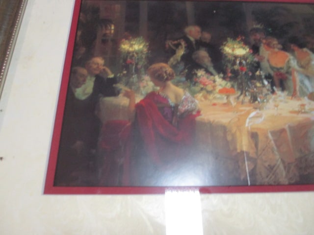 Parisian F/M 'End of Dinner' Artwork (17 x 14), & Pat Obrien's - 7