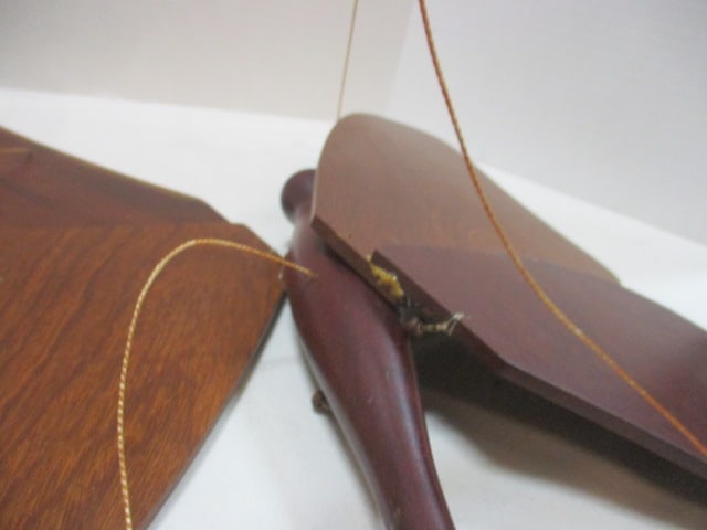 Wood Whale Cutting Board 17 x 9, Wood Hanging Butterfly, & - 7