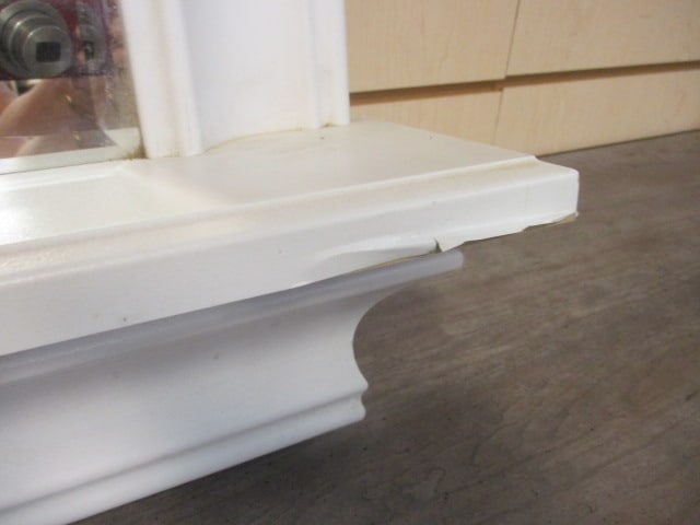 Mirrored Wall Mirror w/Shelf - 5