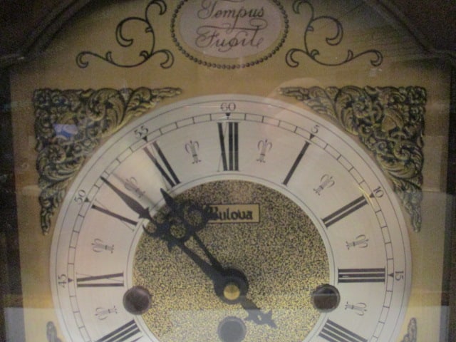 Bulova Tempus Fugit Mantle Clock made in Germany - 3