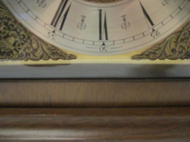 Bulova Tempus Fugit Mantle Clock made in Germany - 4