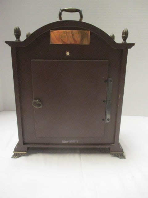 Bulova Tempus Fugit Mantle Clock made in Germany - 7