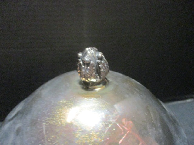 Silverplate & Glass Ice Bucket - 2