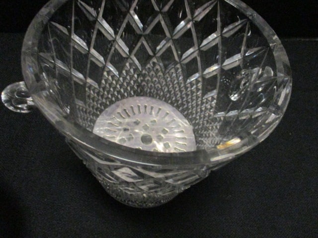 Silverplate & Glass Ice Bucket - 5