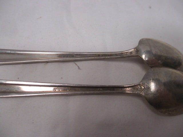 Sterling-2 Spoons, Napkin Ring, & 2 Sterling Rim Coasters - 3