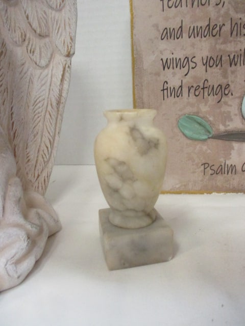 Angel Yard Art, Blown Glass Ornament, Wall Art, Etc. - 3