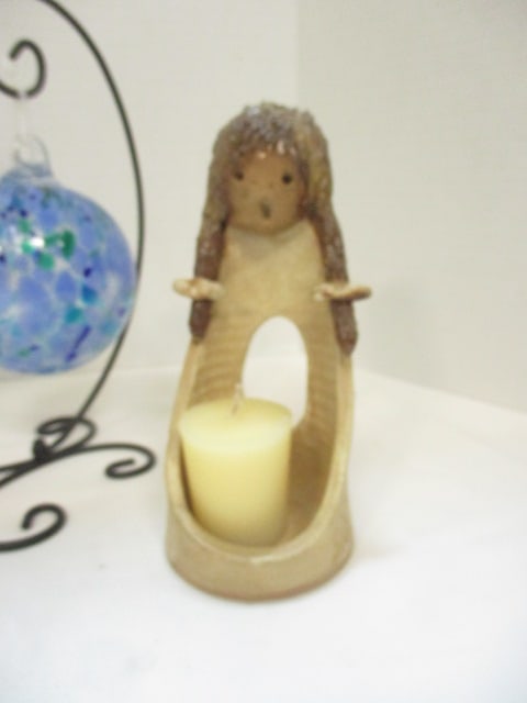 Angel Yard Art, Blown Glass Ornament, Wall Art, Etc. - 7