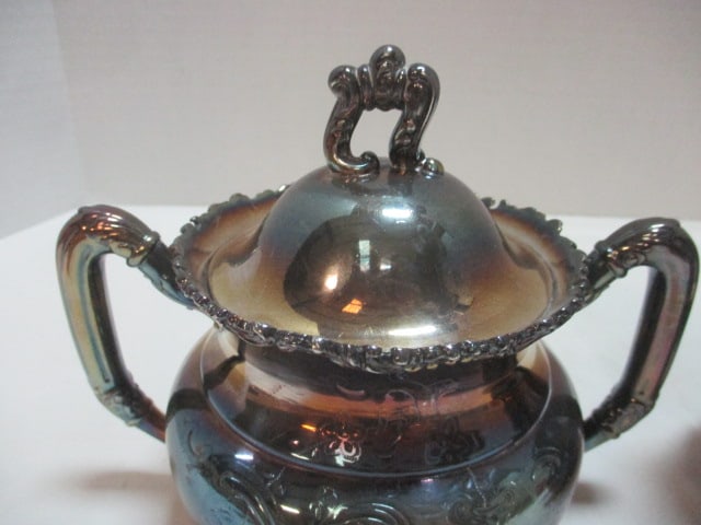 Meridan Quadruple Plate Creamer/Sugar - 2