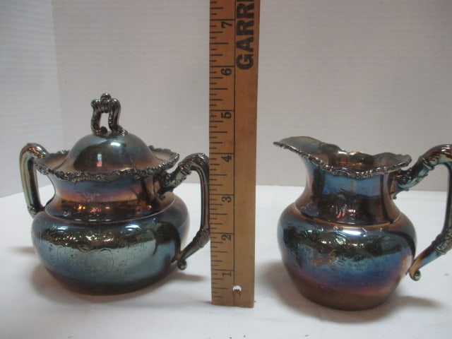 Meridan Quadruple Plate Creamer/Sugar - 7