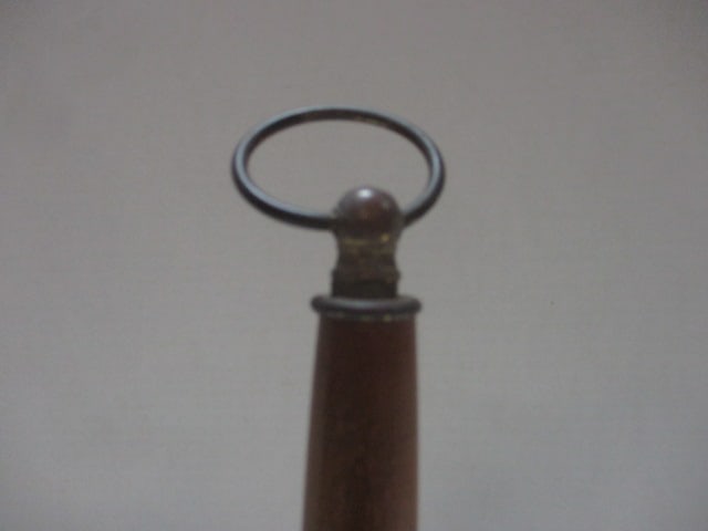 Brass w/Wood Handle 14" Hand Bell - 2