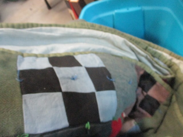 Wool Antique Handstitched Quilt (Patchwork) - 2