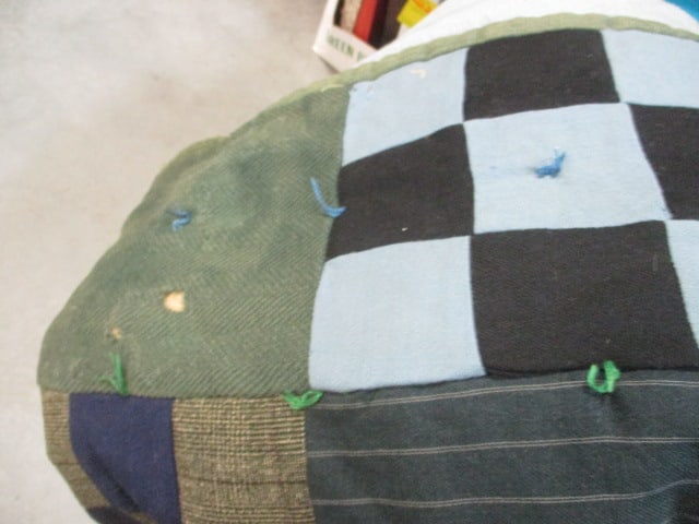 Wool Antique Handstitched Quilt (Patchwork) - 3