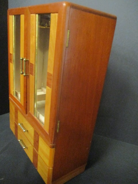 Vintage Art Deco Style Jewelry Case - 5