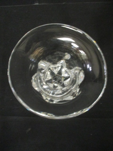 Vintage French Cristallerie Royale De Champagne 6 Lobe Vase - 2