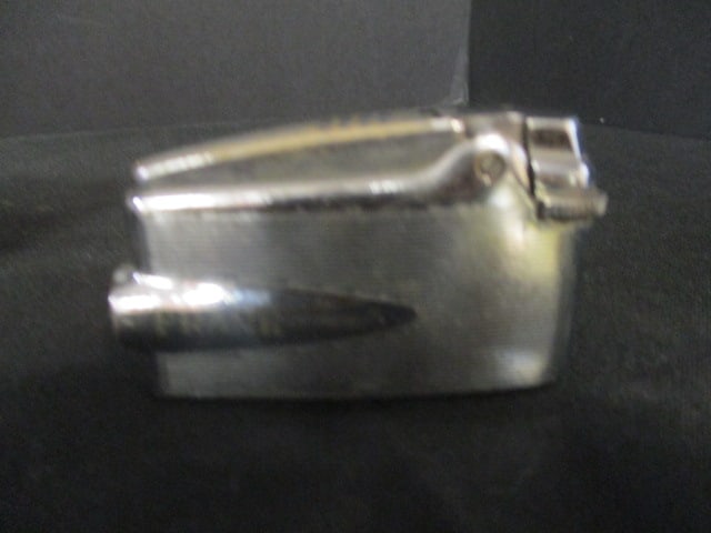 Eight Lighters and Aluminum Cigarette Box - 2