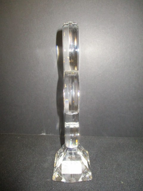 Waterford Cystal Musical Clef Note Figure with Original Sticker - 2