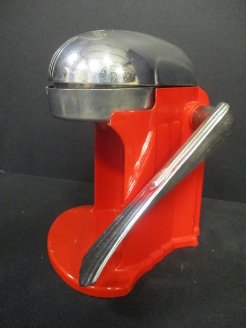 1930'-40's Rival "Juice-O-Mat" Stand Juicer: Model 462-C, excellent condition, cast metal