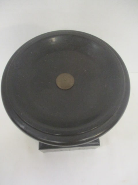 Antique Single Garniture Black Marble Candleholder - 3