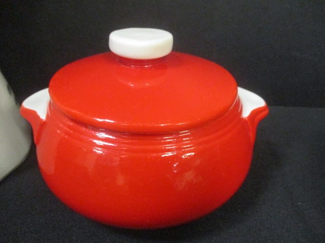 Victoria Porcelain Footed Berry Bowl, Handpainted Porcelain Milk Pitcher and - 5