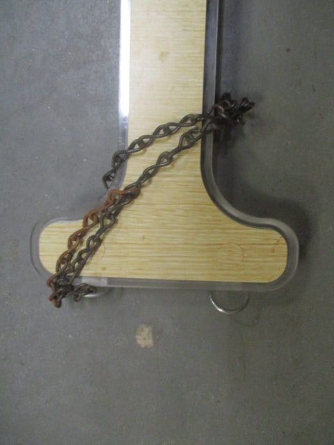 Vintage "Domino" Pizza Paddle Advertisement "OPEN" Sign - 3