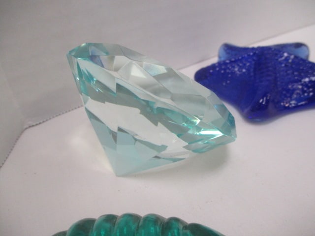 Three Art Glass Paperweights - 4