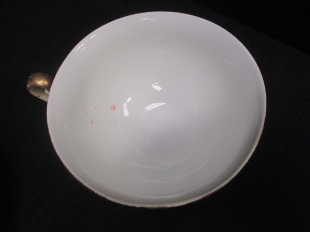 Vintage Japanese Kutani Porcelain Bowl, Teacup and Saucer - 8