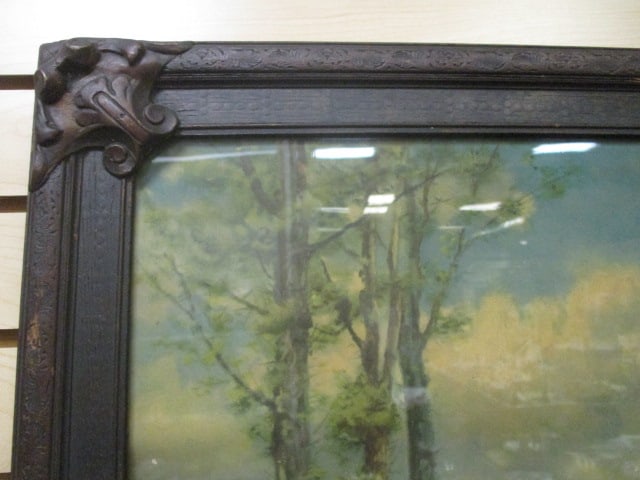 Circa 1910-20's R. Atkinson Fox "Pasture Creek" Framed Lithograph - 2