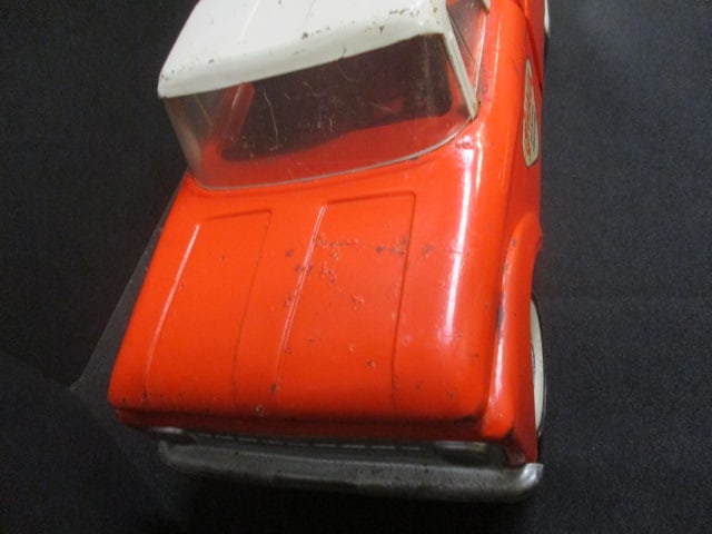 Vintage 1960's Nylint Pressed Steel Ford "U-Haul" Pickup and Trailer Toy Truck - 6