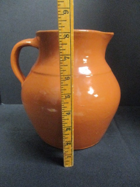 Antique Circa 1910-20 UHL Pottery Pitcher - 4