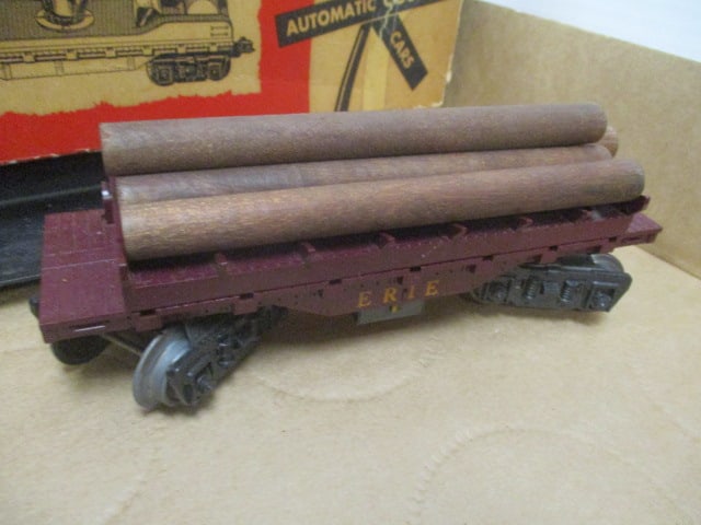 Two 1950's Marx Toy Train Cars with Boxes - 3