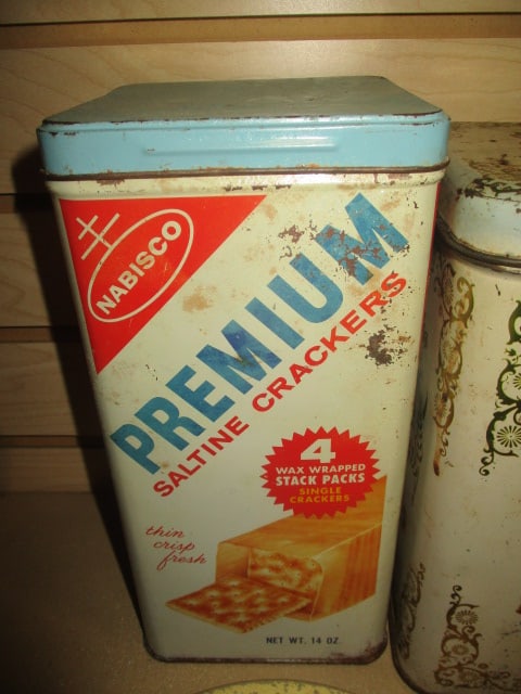 Grouping of Vintage Food Product Tins - 5