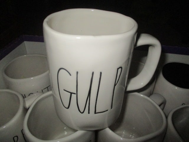 14 Various Design Rae Dunn Mugs - 6